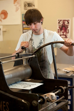 Visual Art Student