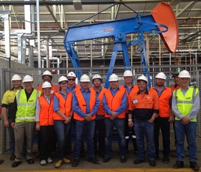 OPCE launch Photo taken of the first group of students to be trained at the OPCE facility