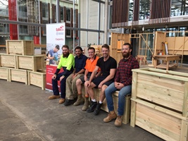 RSL Planter Boxes_web TAFE SA students working with Marion RSL