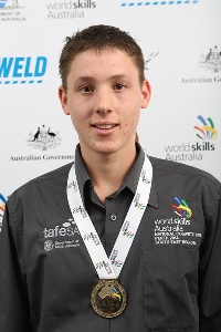 WorldSkills Competitor Karl Geue WorldSkills Competitor Karl Geue