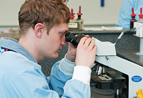 Student in the Laboratory