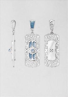 the locket sketch