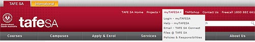 Login to myTAFESA