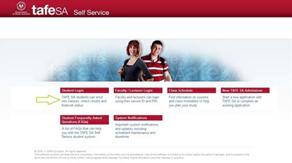 Student login