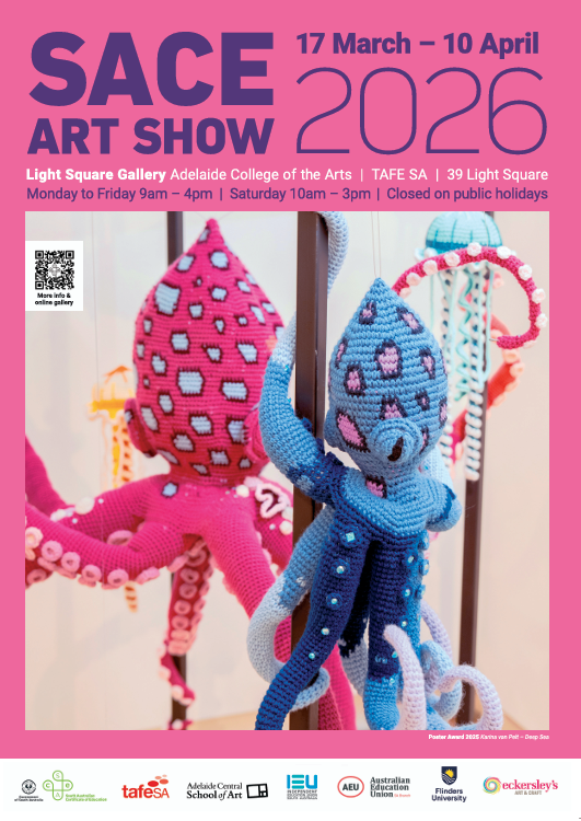 Poster about SACE Art Show