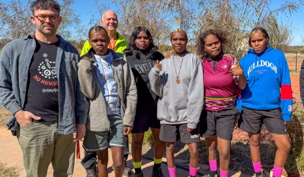 Students from the APY Lands are learning automotive skills.
