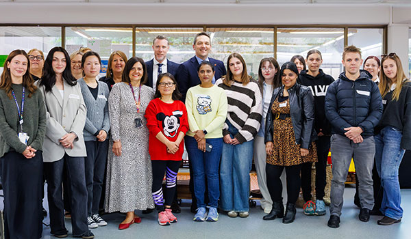 Group photograph taken at the Autism Pilot Launch in November 2025