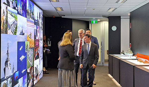 National Security Centre of Excellence launch at SAAB.