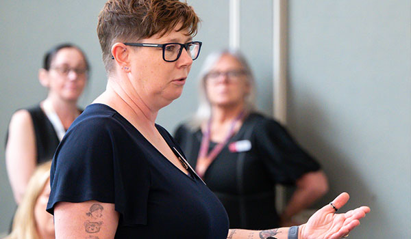 Eleanor attending Diploma Forum in March