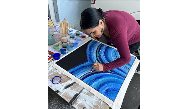 Visual artist Melanie Koolmatrie