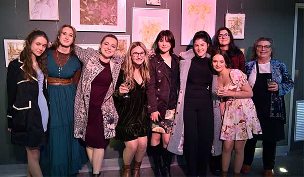 TAFE SA visual arts students are exhibiting their work in Plaint.