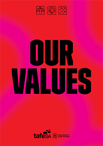 Download the TAFE SA Values