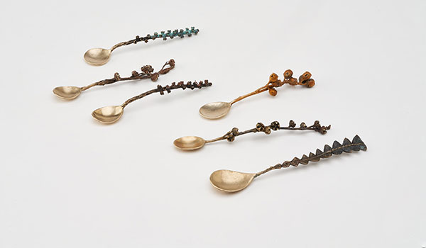 Native Twig Spoons by TAFE SA visual arts lecturer Regine Schwarzer