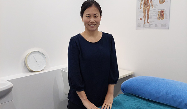 Ruriko Jordan studied remedial massage at TAFE SA.