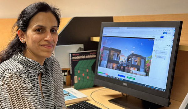 Sarika Dwivedi studied the Diploma of Building Design at TAFE SA