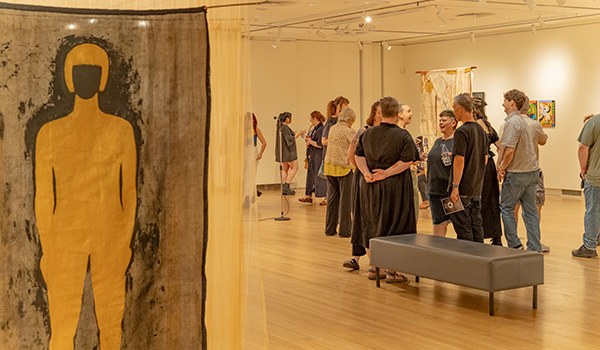 Opening night of RELICS exhibition