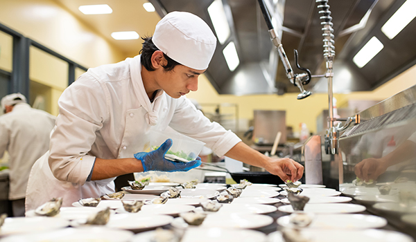 Cookery student