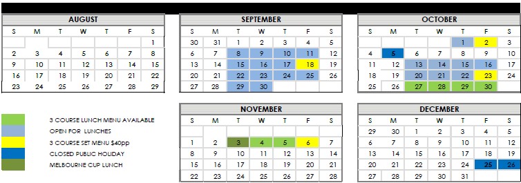 tiros-schedule