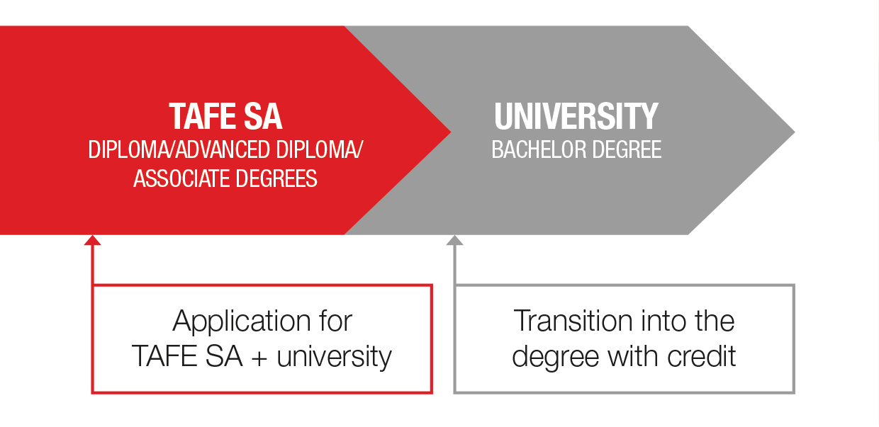 TAFE SA Pathway to University