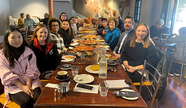 International students at Barossa Valley
