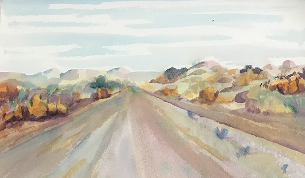 Painting by Katie Reckford
