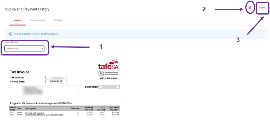 Tax invoice