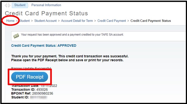 Bpay receipt Bpay receipt