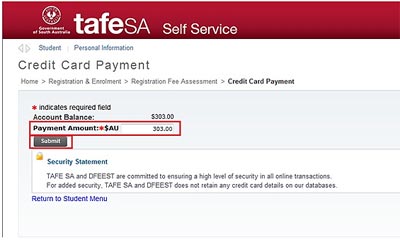invoice_payment_amount Credit Card Payment amount